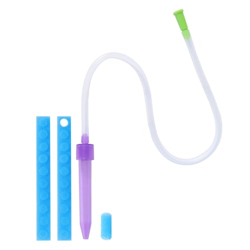 SGBNZ Nasal Aspirator for Baby with 20 Hygiene Filters Nose Sucker, Reusable Infant Nose Cleaner, Easy to Use and Clean, Custom-Sized for Newborns Nasal -Portable for Both Travel and Home Use-Purple
