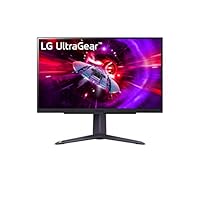 LG 27GR75Q UltraGear Gaming Monitor 27' QHD IPS HDR 10, 2560x1440, 1ms, G-Sync Compatible, AMD...