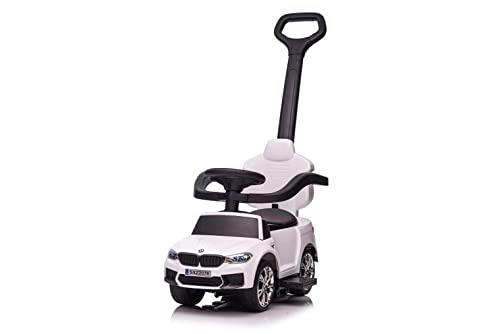 Best Ride On Cars Bmw 4 In 1 Battery Powered Push Car, White, Large #TOP2