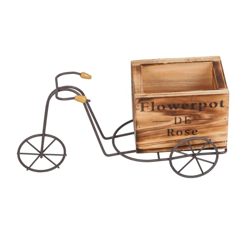 ULTECHNOVO Vintage Fahrrad Als Blumenübertöpfer Retro Dekoration Für Tisch Und Büro Kleine Fahrradornamente Mit Charmantem Design Für Wohnräume Und Garten ULTECHNOVO Vintage Fahrrad Als Blumenübertöpfer Retro Dekoration Für Tisch Und Büro Kleine Fahrradornamente Mit Charmantem Design Für Wohnräume Und Garten