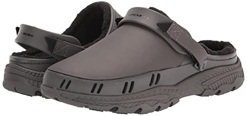Skechers Usa Men's Men's Creston Ultra Sherpa Lined Clog, Khaki, 11 #TOP6