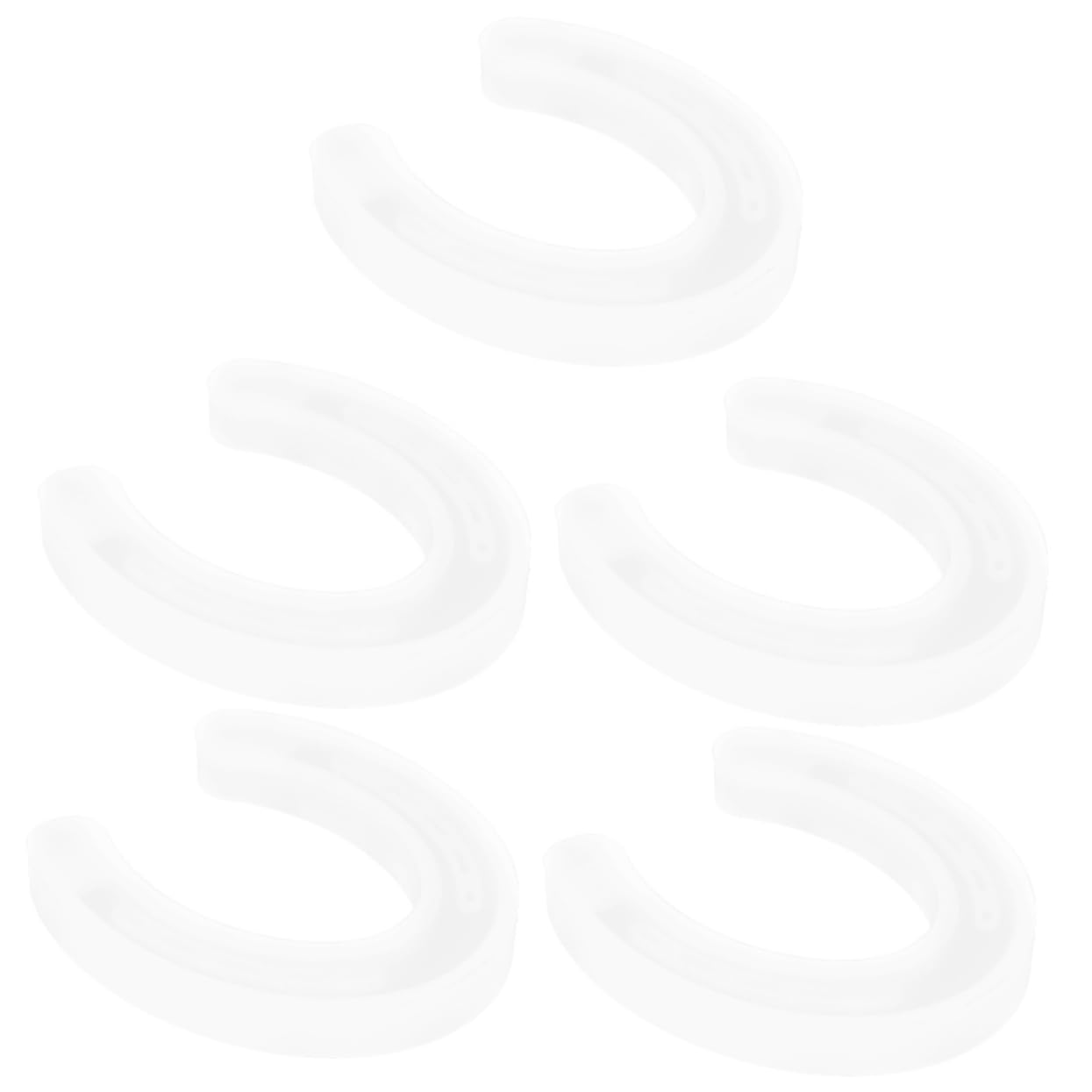 5 Piezas Molde De Herradura Aromaterapia Moldes De Silicona Para Hacer Velas De Para Gelatinas Moldes Para Pasteles Molde De Jabón Perder Gel De Sílice Colgante Único