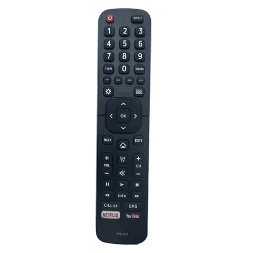 Télécommande EN2B27 pour TV Hisense HD LCD Smart téléviseur de remplacement en ABS
