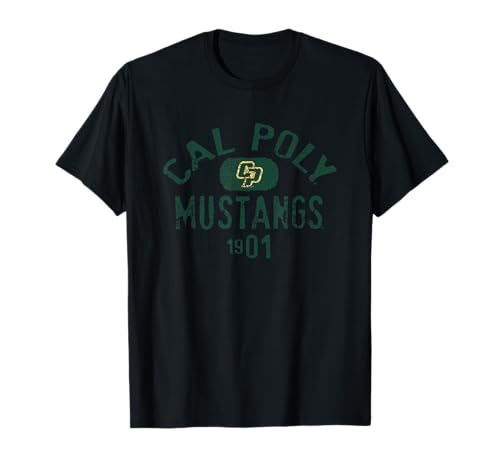 Cal Poly Mustangs 1901 Vintage Officially Licensed T-Shirt