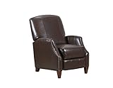 Lane Home Furnishings 6513-11 Supermacy Espresso Lthr Hi Leg Recliner, Medium