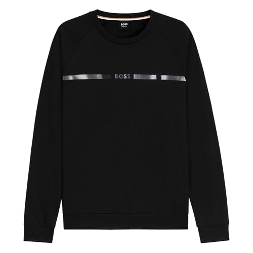 BOSS Mens Sweatshirt Long Sleeve Black M