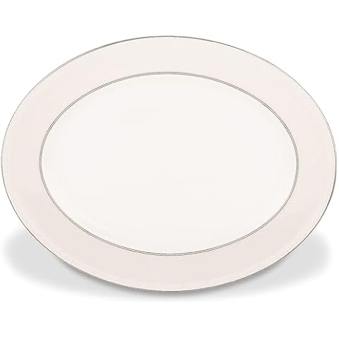 Kate Spade 13" Oval Serving Platter, White Cover