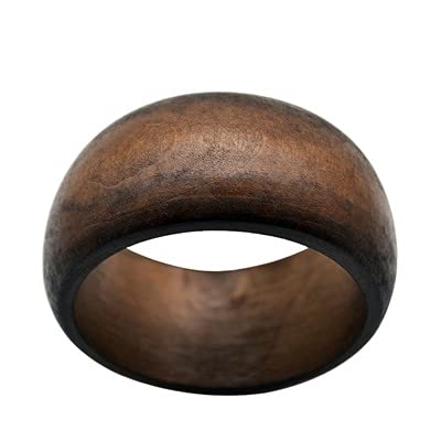 Caiyao Handmade Ethnic Wood Cuff Bracelet Vintage Simple Round Diy Natural Wooden Chunky Bracelet Straw Wicker Braid Woven Bangle Statement For Women Jewelry-Style A thumb #3