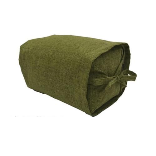 ごろ寝そば殻枕 やわらぎ小 ベールオリーブ