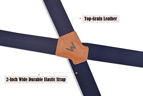 Navy Work Suspenders