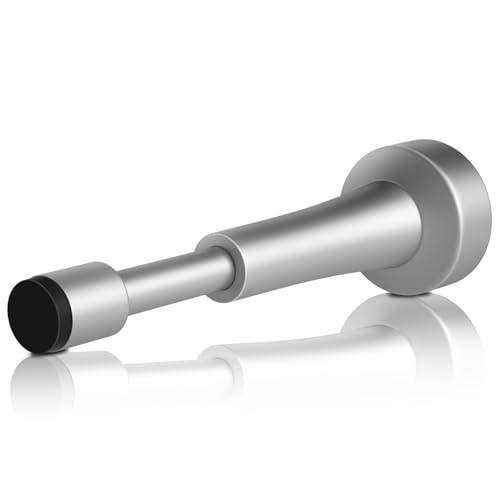Spring Door Stoppers for Wall - 4.33 Inch Door Stop for Bottom of Door