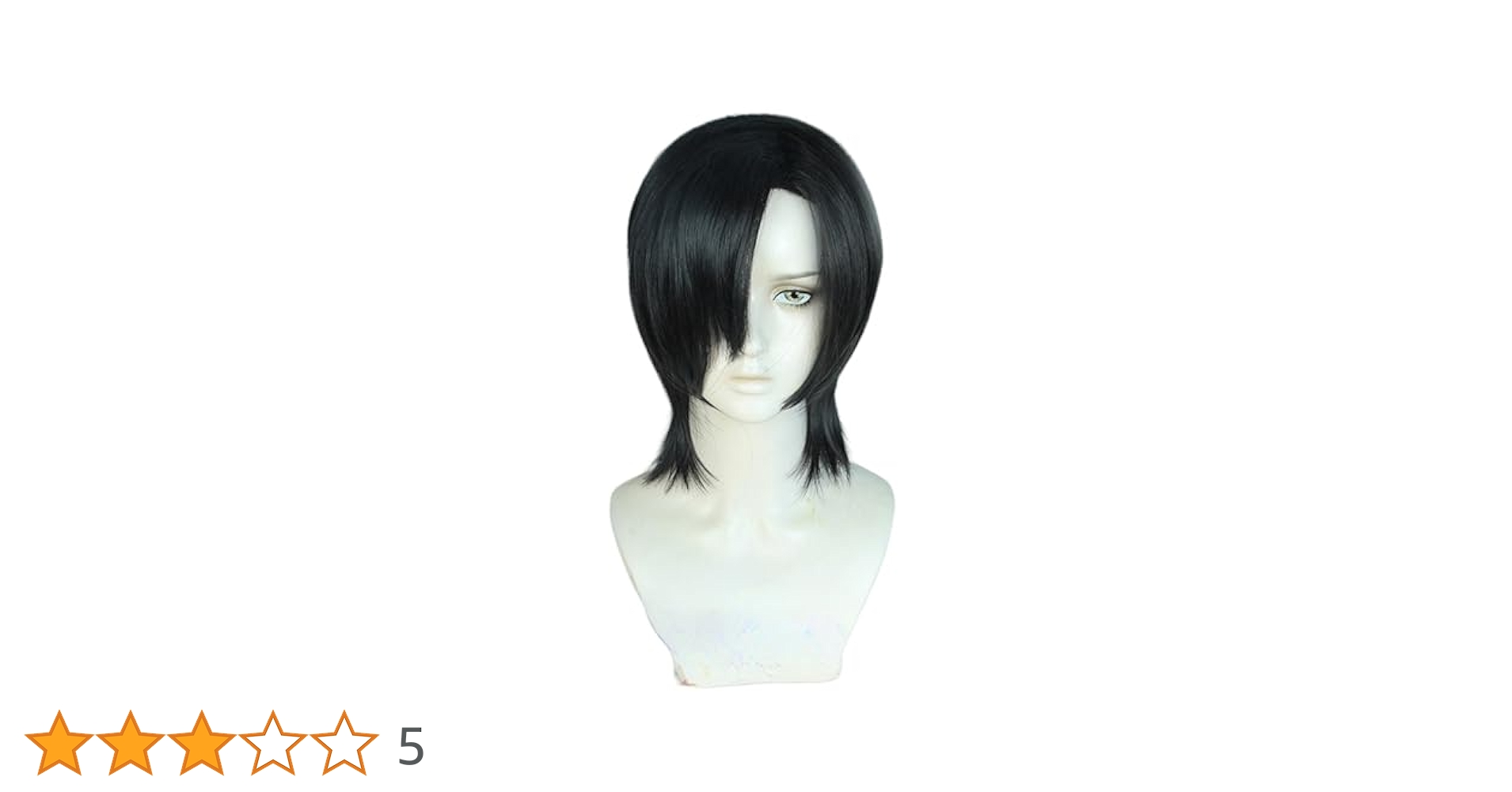 萩原研二　コスプレウィッグ Amazon.co.jp: LAOBAO 萩原研二 コスプレ ウィッグ 黒髪