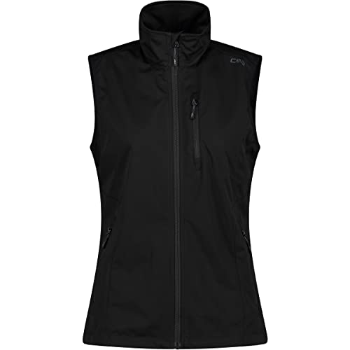 CMP - Leichte Softshellweste für Damen, Schwarz, D34