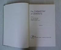 The Chemistry of Cements. Volume 2 B00AYOHDR0 Book Cover