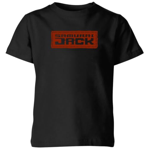 Image of Official Samurai Jack Kids T-Shirt Black - YM
