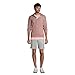 Lands' End Men s Jersey Knit Shorts Gray Heather Regular Large