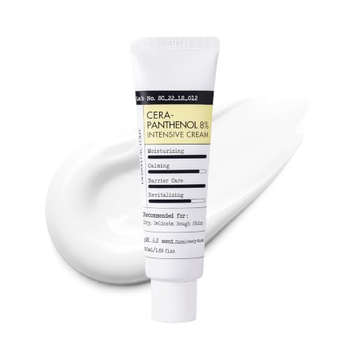 Ceramide Panthenol Barrier Cream, Korean Face Moisturizer, 1.69 fl oz