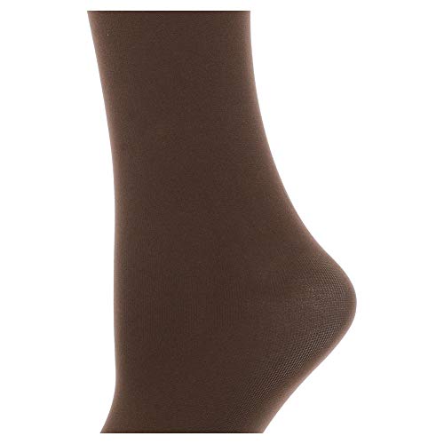 Image of Conte Women's Warm Thick Full Length Black Winter Tights 220 Denier - Triumf