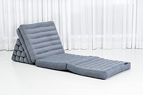 Image of Leewadee Thai Foldable Floor Mat 89 x 20 inches Kapok with Backrest