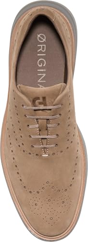 Cole Haan Cole Haan Men's Shoes - OriginalGrand Cityspectre Wingtip Oxford, Irish Coffee Nubuck/Light Whiskey, 9.5-M US