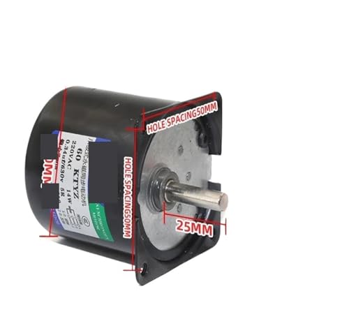 Moteur synchrone 110V 60KTYZ 14W AC 5rpm avec engrenage cylindrique 7mm