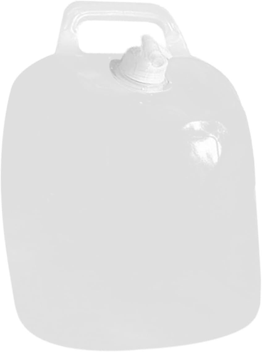 SUPVOX 1Pc Large Capacity Collapsible Outdoor Water Tank Durable Camping Water Jug with Soft Handle Pe Material Space Saving Design for Easy Storage and Versatile Use