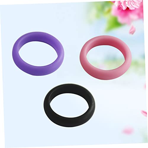 Anillos de silicona para deporte y bodas, juego de 3 miniatura 7