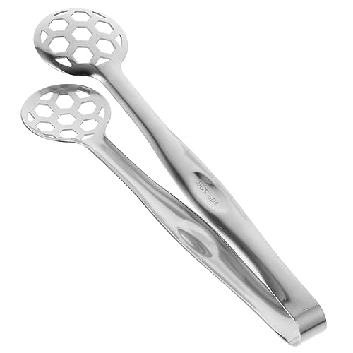 ASAKKURA Stainless Steel Food Tongs for Serving Grilling and Cooking Versatile Kitchen Tool for Steak Bread Bbq and Buffet Non- Grip for Safe Use