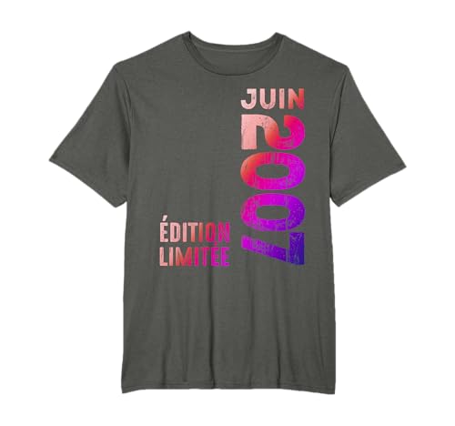 Legendary Since 2007 Juin 2007 Retro Year 2007 Vintage T-Shirt