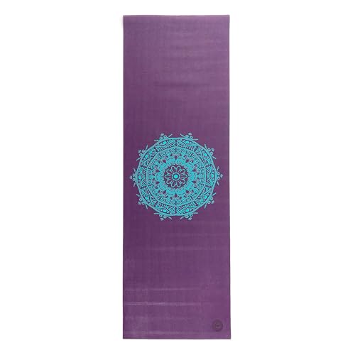 YOGATERIA Bodhi Tapete Yoga Leela Folhas PVC ECO | 4,5 mm espessu...