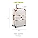 DELSEY PARIS Chatelet Air 2.0 Hardside Luggage with Spinner Wheels, Angora, 2 Piece Set, (20/28)