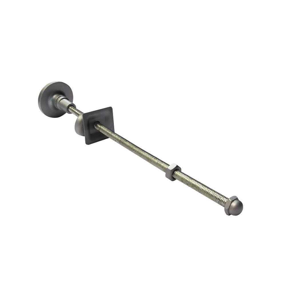 Old Pewter Luxury Metallic Wall Stay for Cast Iron Column Radiators 280mm Steel Traditional Bracket