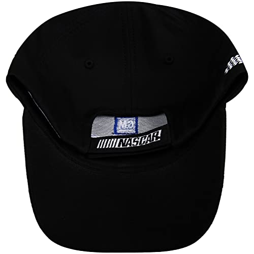Dale Earnhardt Sr #3 on Brim GM Goodwrench Service Plus Adult Swoosh Sponsor Nascar Hat All Black