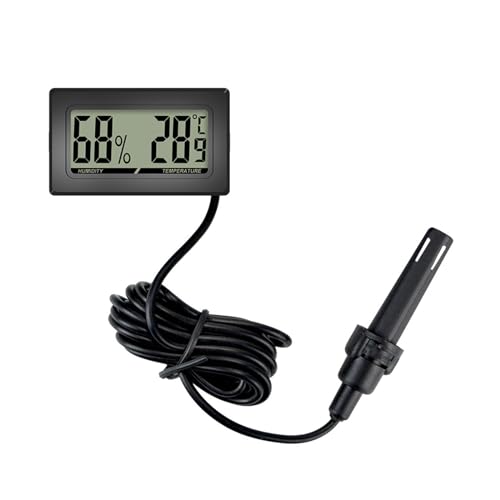 Durablity Hygrometer Essential Tool for Reptiles Shop and Animal Exhibition Suit to Various Need