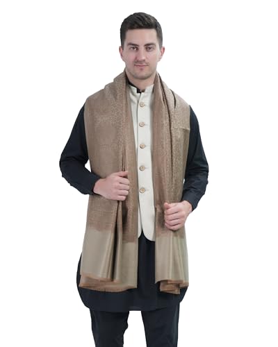 Image of Men's Kashmiri Wool Jamawar Shawl