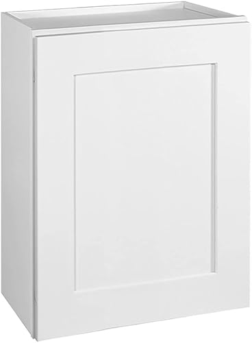 Design House Brookings - Armario de pared de 18 pulgadas, color blanco