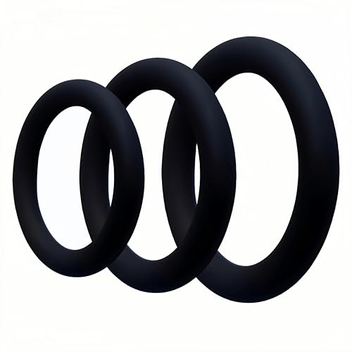 2026 Newly 3Pcs Rings Male Silicone Toys for Couples for Men for Games Erection Longer Harder...