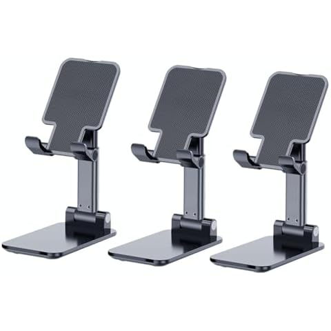 OGMAPLE MT-6 Phone Stand for Deask, Black Cover