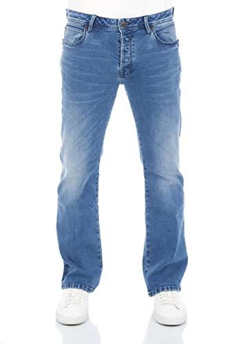LTB Roden Bootcut Jeans Pantalon en jean basique en coton denim stretch Taille basse Bleu w28 w29 w30 w31 w32 w33 w34 w36 w38 w40, Cletus Wash (52270), 29W x 34L