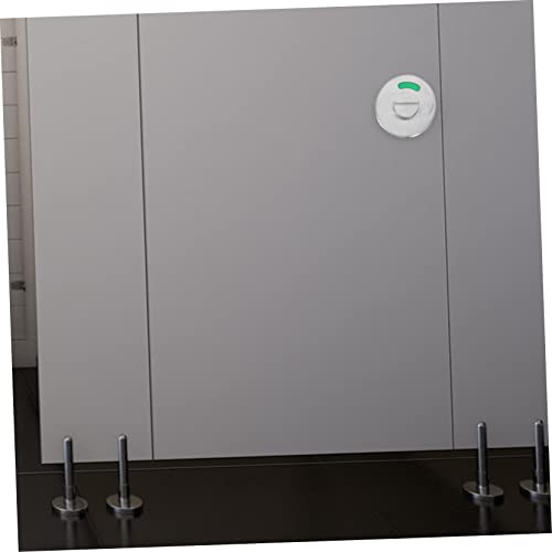 Uonlytech Red And Green Indicator Lock Bathroom Door Signs Rv Door Lock Keyless Door Knob Bathroom Privacy Lever Lock Occupied Deadbolt Restaurants Restroom Door Lock Toilet Lock Bolt Lock #TOP1