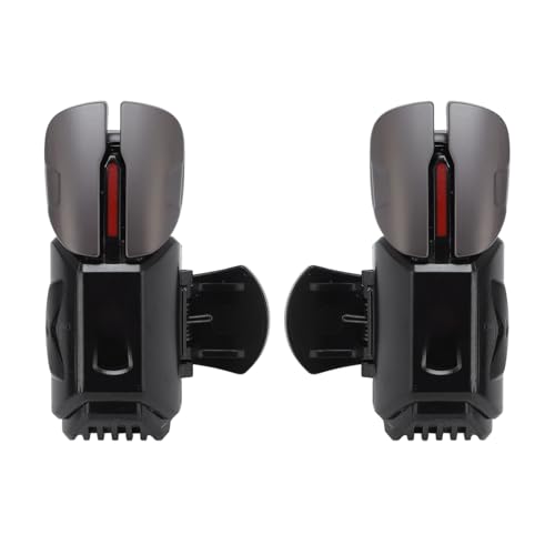 Controlador de teléfono de tamaño completo de Kuuleyn, controlador de juegos móvil, activador del juego Aumento sensible ergonómico Velocidad de reacción 6 disparador para PUBG