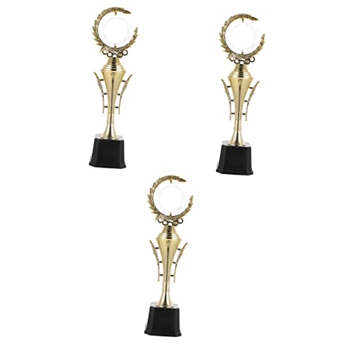 Gadpiparty Troféu Corporativo De 3 Peças Prêmio De Lugar Troféu De Conquista Troféu De Esportes Para