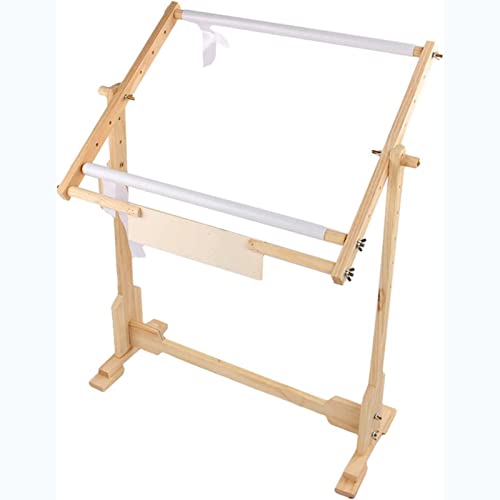 Soporte de madera para punto de cruz que alivia el dolor de espalda al bordar y coser 6
