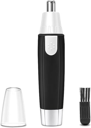 Image of YETI 3-in-1 Electric Nose & Ear Hair Trimmer - Stainless Steel Blades, Painless Grooming for Men & Women (Black)