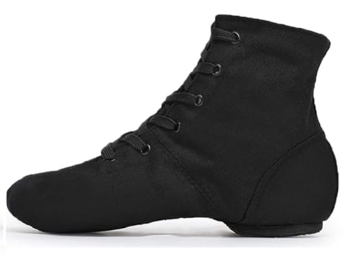 Image of Canvas Jazz Dance Boots Ballet Dancing Sneakers for Adult Men Women