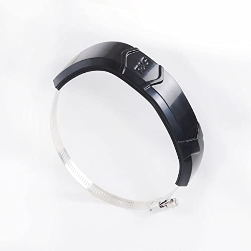 R&G Racing EP0008BK Hexagonal Exhaust Protector