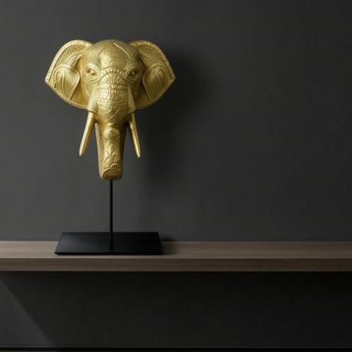 Statue d'éléphant dorée, le cadeau idéal pour collectionneurs