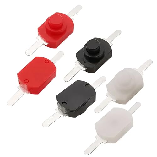 Interrupteur à verrouillage automatique 1208YD DC 30V pour lampe de poche