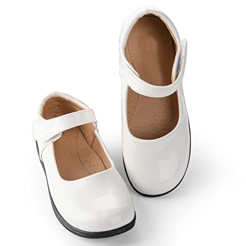 Girls School Uniform Shoes Mary Janes Party Show Dress Flat