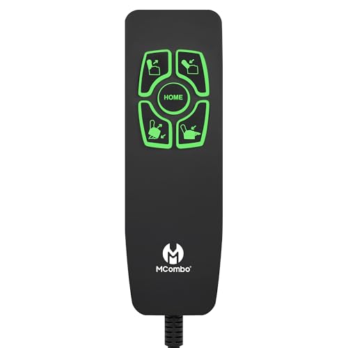 MCombo Lift Chair Remote Controller Replacement Part with 5 Button, Home Lift Remote (Black)